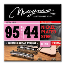 Load image into Gallery viewer, Magma Electric Guitar Strings Regular Light Gauge Nickel-Plated Steel Set, .0095 - .044 (GE120N)
