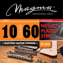 Load image into Gallery viewer, Electric Guitar Strings Light +/7 strings Gauge Nickel-Plated Steel Set, .010 - .060 (GE230N)
