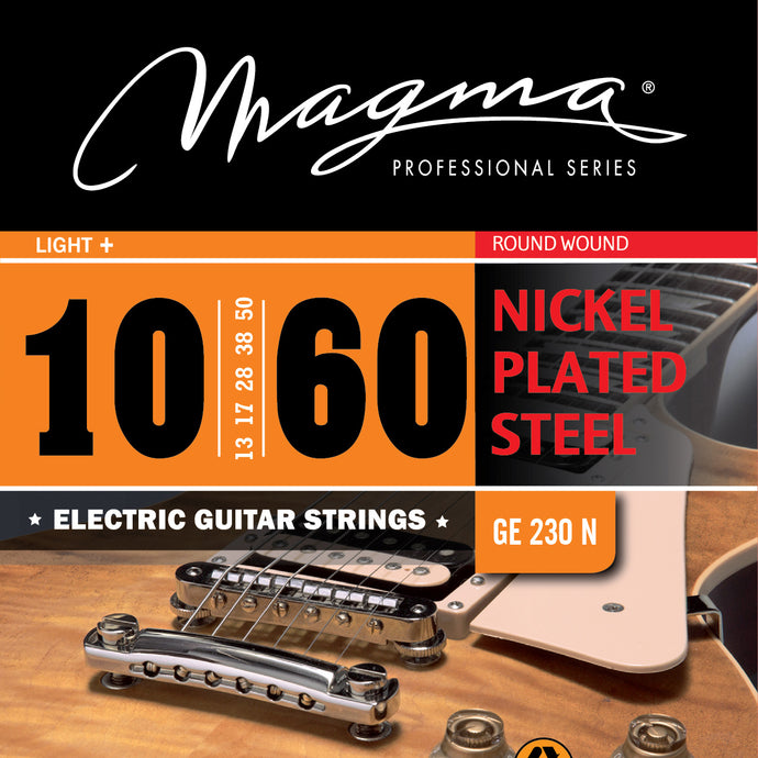 Electric Guitar Strings Light +/7 strings Gauge Nickel-Plated Steel Set, .010 - .060 (GE230N)