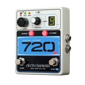 EHX Electro-Harmonix 720 Stereo Looper Guitar Effects Pedal