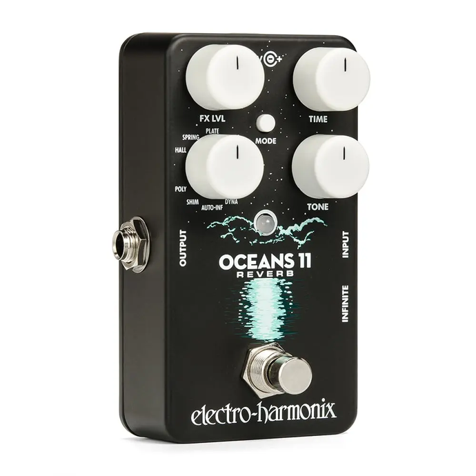 Electro-Harmonix EHX Oceans 11 Reverb Guitar Effects Pedal