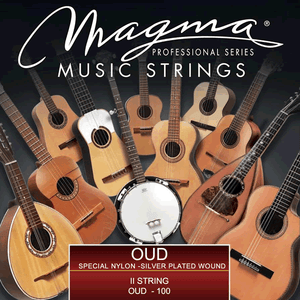 Magma OUD 11 Strings Special Nylon / Silver Plated Wound Set (OUD-100)