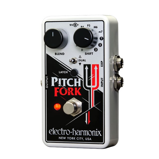 Electro-Harmonix PITCH FORK Polyphonic Pitch Shifter/Harmony Pedal, 9.6DC-200 PSU included