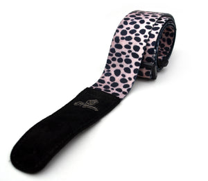 Magma Leathers 2" Soft-hand Polyester Guitar Strap Sublimation-Printed with Chita Design, Genuine Leather Ends (07MS02C.)