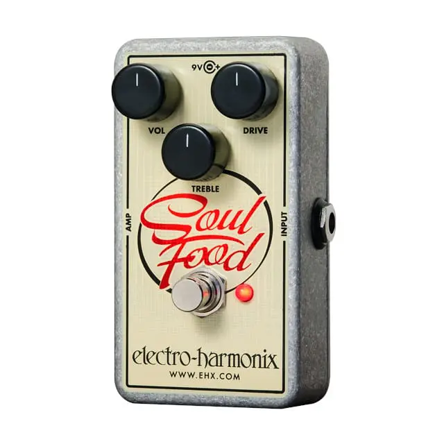 Electro-Harmonix EHX Soul Food Transparent Overdrive Effects Pedal