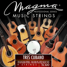 Load image into Gallery viewer, Magma TRES CUBANO Strings Silver Plated Wound Set (TC100)
