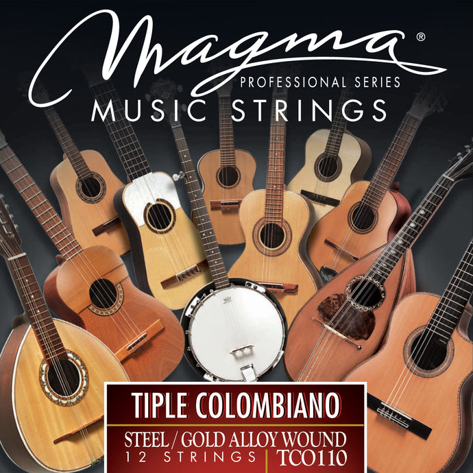 Magma TIPLE COLOMBIANO Strings GOLD ALLOY Wound Set (TCO110)
