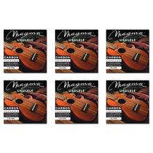 Load image into Gallery viewer, Set Strings MAGMA UKULELE Soprano CARBON Hawaiian Tunning (UK100C)

