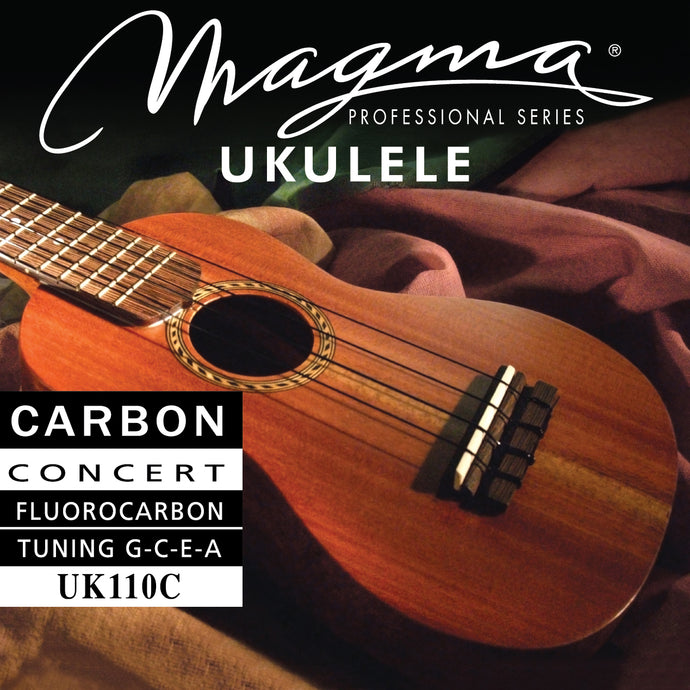 Set Strings MAGMA UKULELE Concert Traditional Tunning CARBON (UK110C)