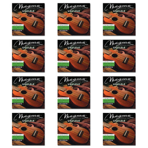 Set Strings MAGMA UKULELE Concert Green Nylon Hawaiian Tunning (UK110NGR)