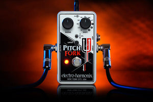 Electro-Harmonix PITCH FORK Polyphonic Pitch Shifter/Harmony Pedal, 9.6DC-200 PSU included
