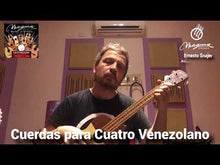 Load and play video in Gallery viewer, Magma CUATRO VENEZOLANO Strings Special Black Nylon Set (CV100)
