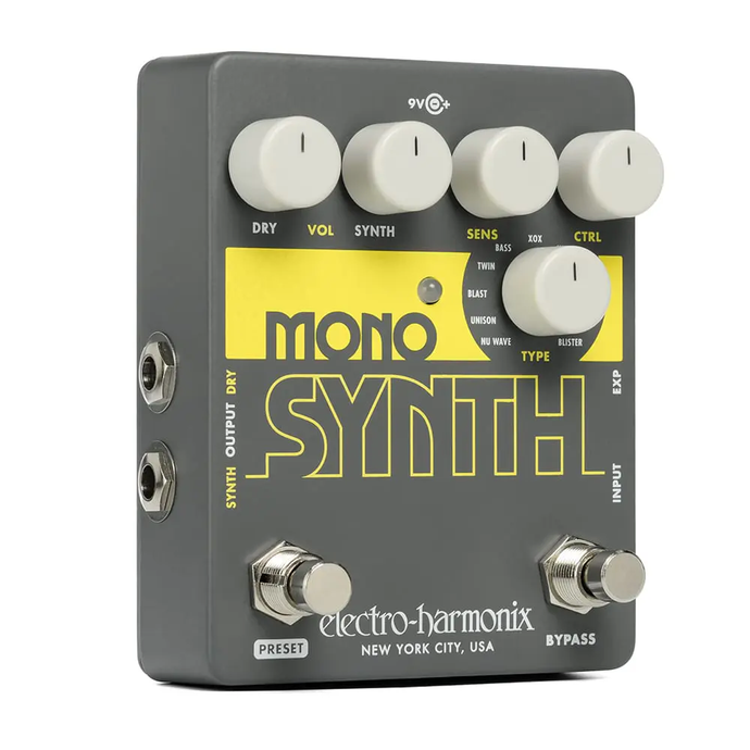 Electro Harmonix EHX Mono Synth Guitar Effect Pedal