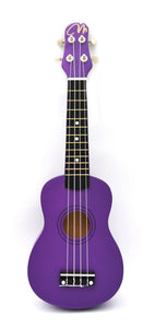Magma Soprano Ukulele 21 inch Satin Purple Color with Bag (MK20VO)