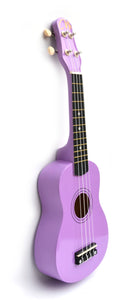 Magma Soprano Ukulele 21 inch Glossy Purple Color with Bag (MK20VB)
