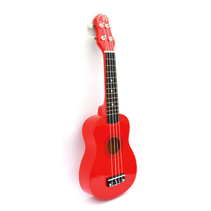 Magma Soprano Ukulele 21 inch Glossy Red Color with Bag (MK20RB)