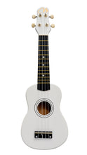 Load image into Gallery viewer, Magma Soprano Ukulele 21 inch Satin White Color with Bag (MK20B)
