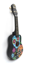 Load image into Gallery viewer, Magma Soprano Ukulele 21 inch Satin Skull Desing with Bag (MK20C)
