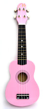 Load image into Gallery viewer, Magma Soprano Ukulele 21 inch Glossy Pink Color with Bag (MK20RSB)
