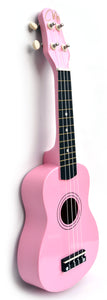 Magma Soprano Ukulele 21 inch Glossy Pink Color with Bag (MK20RSB)