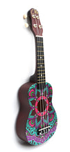 Load image into Gallery viewer, Magma Soprano Ukulele 21 inch Satin Mandala Desing with Bag (MK20M2)
