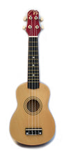 Load image into Gallery viewer, Magma Soprano Ukulele 21 inch Glossy Natural Color with Bag (MK20NTB)
